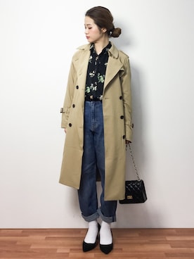 isaさん（レディース・155cm）の春コーディネート