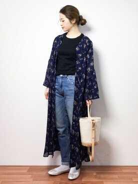 isaさん（レディース・155cm）の春コーディネート