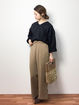 isaさん（レディース・155cm）の春コーディネート