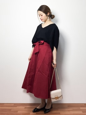 isaさん（レディース・155cm）の春コーディネート