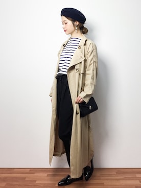 isaさん（レディース・155cm）の春コーディネート