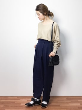 isaさん（レディース・155cm）の春コーディネート