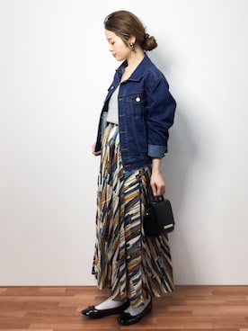 isaさん（レディース・155cm）の春コーディネート