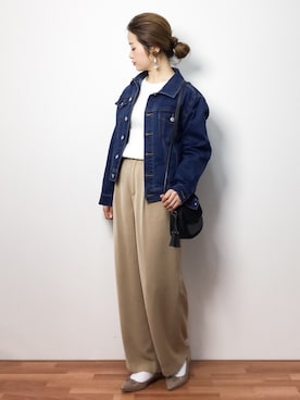 isaさん（レディース・155cm）の春コーディネート