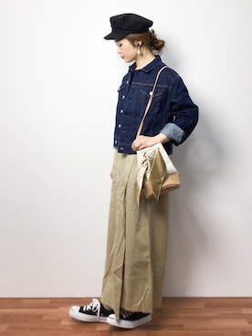 isaさん（レディース・155cm）の春コーディネート