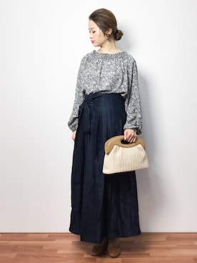 isaさん（レディース・155cm）の春コーディネート