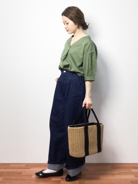 isaさん(レディース・155cm)の春コーディネート