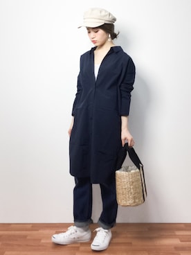 isaさん（レディース・155cm）の春コーディネート