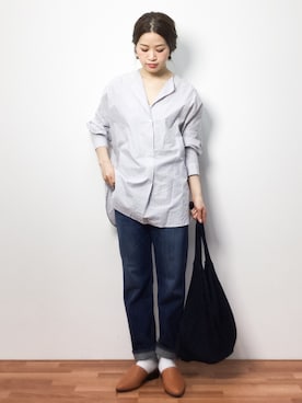 isaさん（レディース・155cm）の春コーディネート