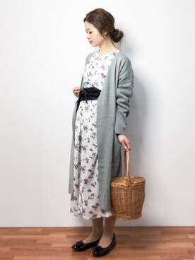 isaさん（レディース・155cm）の春コーディネート