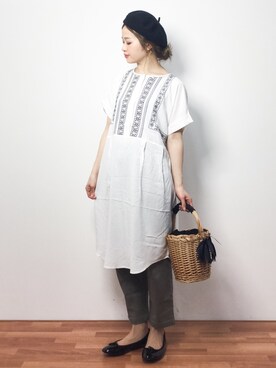 isaさん（レディース・155cm）の春コーディネート