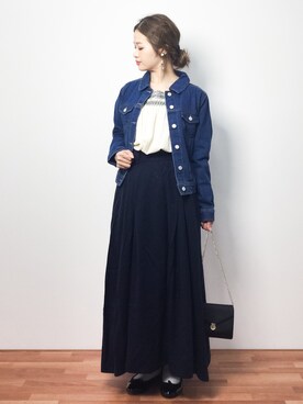 isaさん(レディース・155cm)の春コーディネート