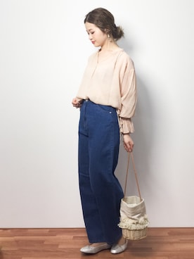 isaさん（レディース・155cm）の春コーディネート