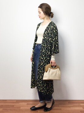 isaさん（レディース・155cm）の春コーディネート