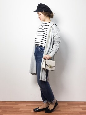 isaさん（レディース・155cm）の春コーディネート