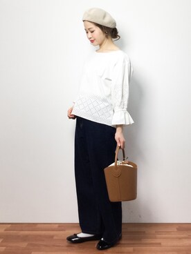 isaさん（レディース・155cm）の春コーディネート