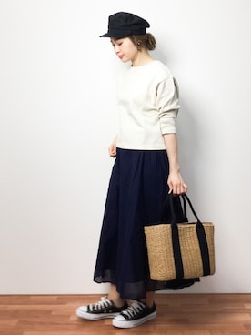 isaさん（レディース・155cm）の春コーディネート