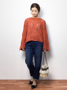 isaさん（レディース・155cm）の春コーディネート