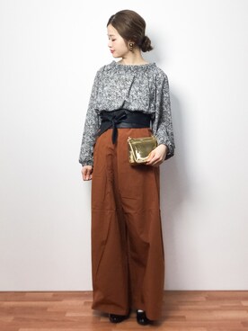 isaさん（レディース・155cm）の春コーディネート