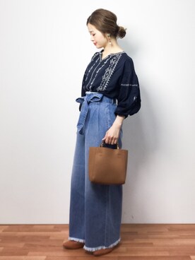 isaさん（レディース・155cm）の春コーディネート