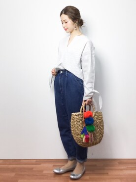 isaさん（レディース・155cm）の春コーディネート