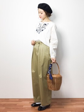 isaさん（レディース・155cm）の春コーディネート