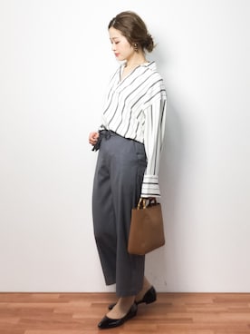 isaさん（レディース・155cm）の春コーディネート