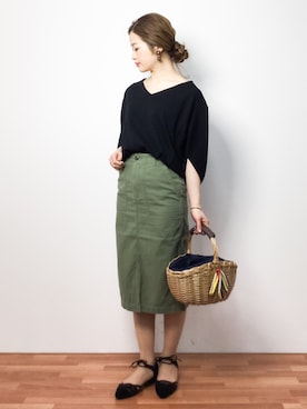 isaさん（レディース・155cm）の春コーディネート