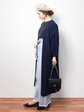 isaさん（レディース・155cm）の春コーディネート