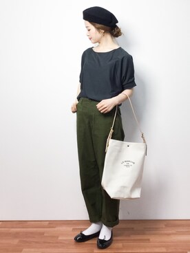 isaさん（レディース・155cm）の春コーディネート