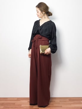 isaさん（レディース・155cm）の春コーディネート