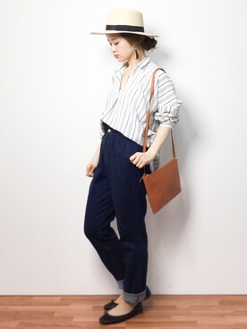 isaさん（レディース・155cm）の春コーディネート