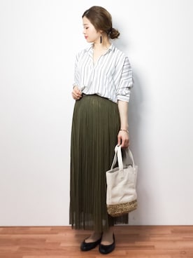 isaさん（レディース・155cm）の春コーディネート