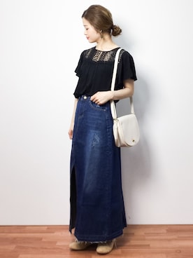 isaさん（レディース・155cm）の春コーディネート