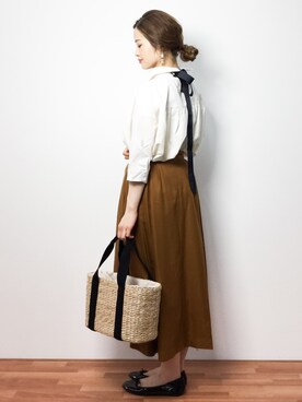 isaさん（レディース・155cm）の春コーディネート