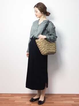 isaさん（レディース・155cm）の春コーディネート