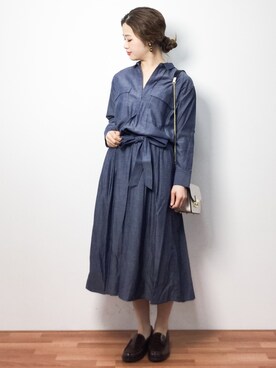 isaさん（レディース・155cm）の春コーディネート