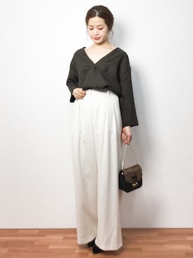 isaさん（レディース・155cm）の春コーディネート