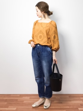 isaさん（レディース・155cm）の春コーディネート