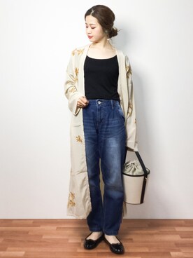 isaさん（レディース・155cm）の春コーディネート