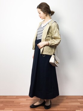 isaさん（レディース・155cm）の春コーディネート