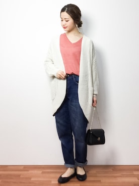 isaさん（レディース・155cm）の春コーディネート