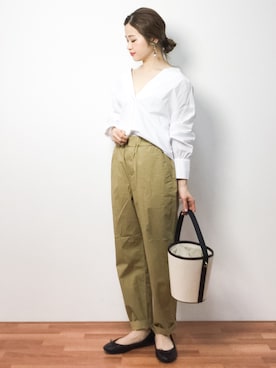 isaさん（レディース・155cm）の春コーディネート