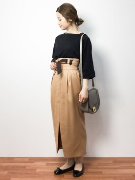 isaさん（レディース・155cm）の春コーディネート