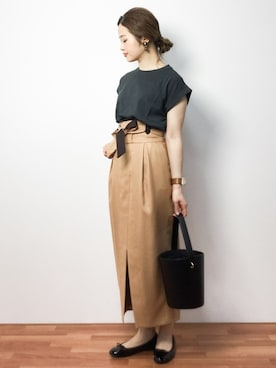 isaさん（レディース・155cm）の春コーディネート