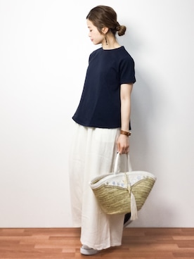 isaさん（レディース・155cm）の春コーディネート