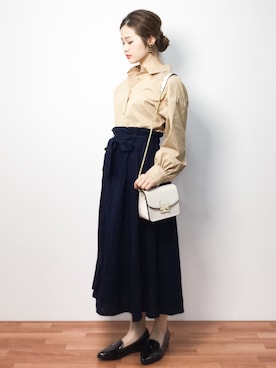 isaさん（レディース・155cm）の春コーディネート