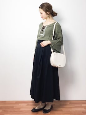 isaさん（レディース・155cm）の春コーディネート