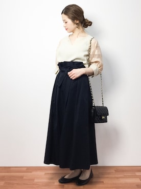 isaさん（レディース・155cm）の春コーディネート