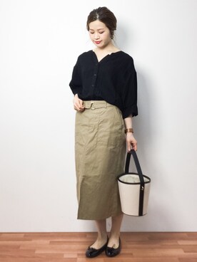 isaさん（レディース・155cm）の春コーディネート